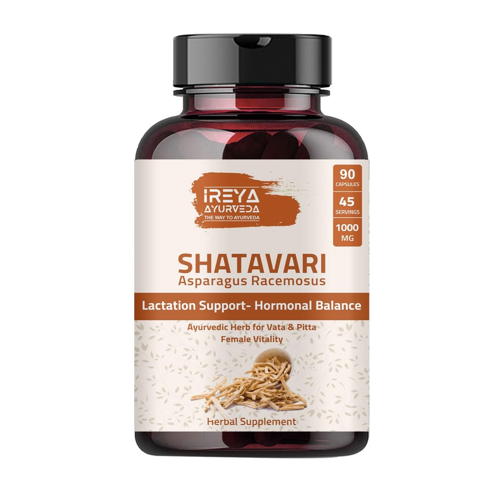 Shatavari Kapsler (90 Kapsler) 1000 mg