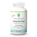 Methyl B12 5000 mcg Plus Folate Supplement - Methylcobalamin, L- methylfolat - Methylerede og biotilgængelige - Understøtter sundt nervesystem, energimetabolisme, & hjernesundhed - 60 tabletter
