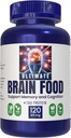 Ultimate Brain Food, Brain supplement til hukommelse og kognition, Focus supplement, 120 kapsler
