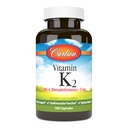Carlson - Vitamin K2 MK-4 (Menatetrenon), 5 mg, Vitamin K supplement, Knoglestøtte, K2 Vitamin, Soy- Free, Vitamin K-2, 180 Kapsler