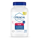 Citracal Maximum Plus Calcium Supplement - Calciumcitrat med D3- vitamin, zink, og essentielle mineraler til bensygestøtte, alder 12 +, 180 Tæl (Packaging May Vary)