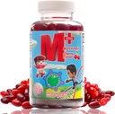 Kids Daily Multivitamin Jellybeans -- Natural Cherry Flavor - Non-GMO - Gluten Free - Vegansk Friendly
