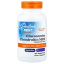 Doctor 's Best Glucosamin Chondroitin MSM + Hyaluronsyre med OptiMSM Feeding Biocell Collagen, Joint Support, Non- GMO, Gluten & Soy Free, 150 Caps