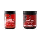 Six Star Elite Series 100% Whey Protein Plus Triple Chocolate 1,8lbs og 100% Creatin Monohydrat Powder Unflavored 60 Serveringer