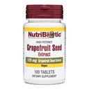 NutriBiotic - Grapefrugt Seed Extract Tablets 125mg, 100 Greve ttesmå 124; Premium Grade GSE med Bioflavonoider ttesmå 124; Potent immunforsvar & Samlet helbredssupportunition