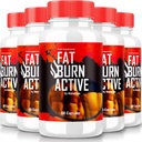 (5 Pack) Fat Burn Active Pills, Fat Burner Active Advance Keto Formula - Advanced Weight Loss Support, All Natural Keto Supplement, Fat Burn Keto Vitamins, FatBurn Keto Active Reviews (300 Capsules)