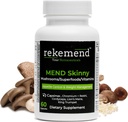 Appetite Suppressant til vægttab - Vegansk non-GMO Natural Mushroom baseret vægttab supplement - 60 kapsler