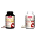 Jarrow Methyl B- 12 1000mcg 100 Chewables & Methyl Folate 400mcg 60 Veggie Kapsler Bundle for cellulær energi, hjerne, cardiovaskulær & neurologisk sundhed støtte