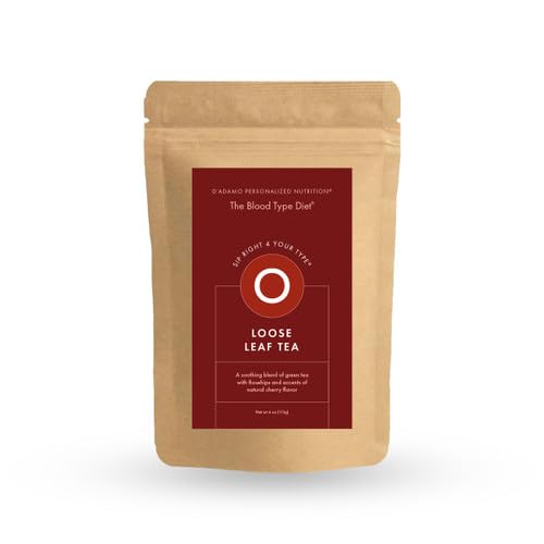 D 'Adamo Personaliseret Nutrition Sip Højre 4 din type te O, 4 Ounce