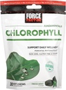 FORCE FACTOR Chlorophyll Soft Chews Antioxidants Supplement til Reducere Body Odor, Fremme Frisk ånde, Non- GMO, Gluten- fri, og Vegan, Friske Mint Flavor, 30 Soft Chews, Green