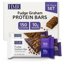 HMR Fudge Graham Protein Bar Note 124; Nutriøs Snack til støtte Vægt Vedligeholdelse Note 124; Lav kalorie Dessert