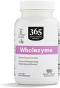 365 af Whole Foods Market, Wholezyme, 180 Greve