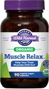 Oregon 's Wild Harvest Muscle Relax Organic Herbal Supplement Veganske Kapsler med Valerian, Humle og Skullcap - 90 Greve