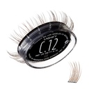 Lashify Curl 12mm Gossamer Eyelash Extensions Refill, Ash Color, DIY False Plashes for a Natural look