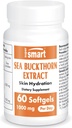 Supersmart - Sea Buckthorn Extract 500 mg - Argousier Extract med Omega 7 - Hjælper med fordøjelsesbesvær