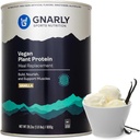 Gnarly Nutrition Vegan Plant Protein – Vanilla Vegan Protein Powder, NSF Sport Certified – Meal Replacement, Daily Nutritiional Boost – Lactose Free Powder – Vanilla, 28.2 oz