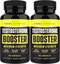 Testosteron Booster - Testosteron tillæg for mænd - Male ekstraudstyr kosttilskud - Testosteron Booster for mænd Alpha piller til test Boost Max Muskelvækst, Libido, energi, og Stamina piller