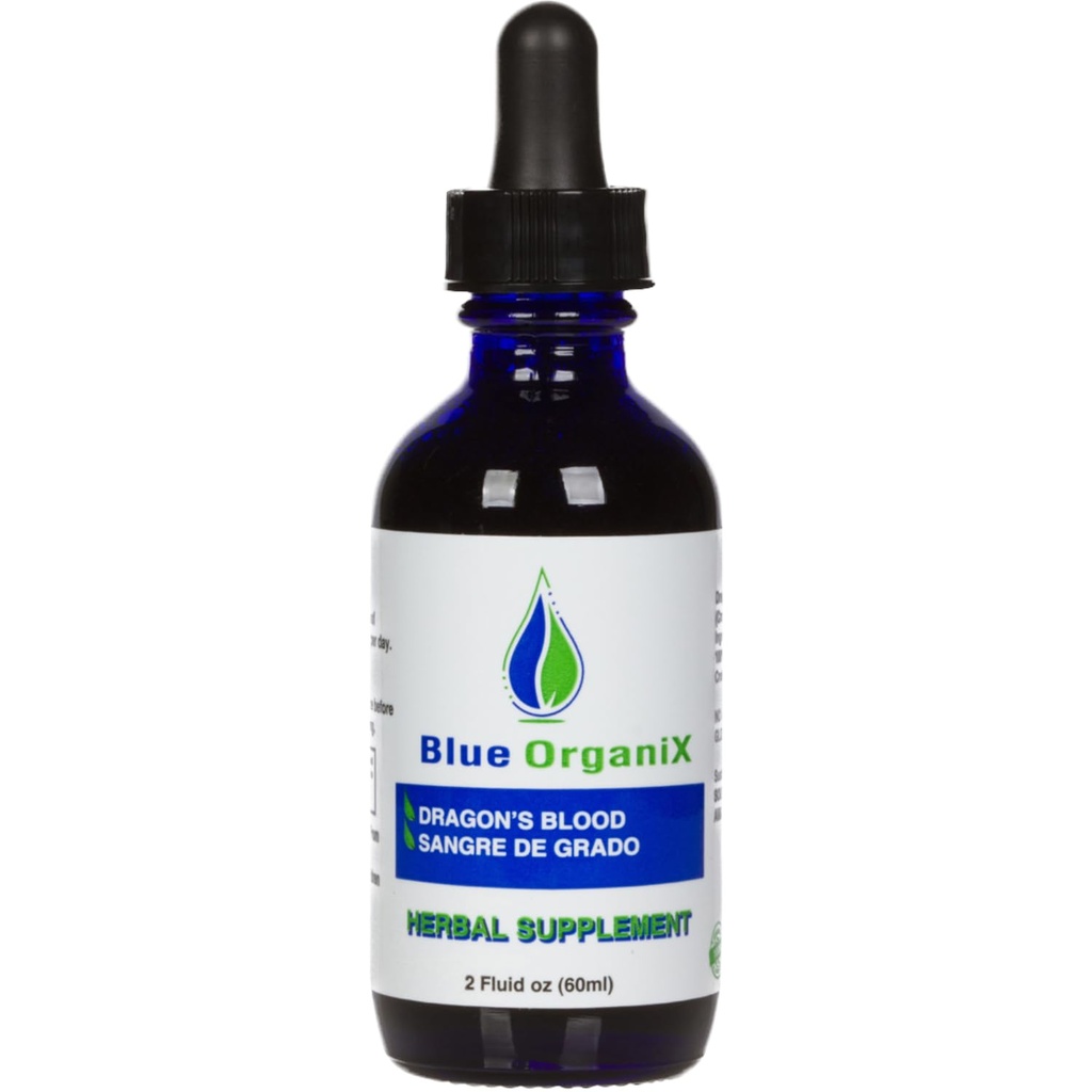 Reading Gums Support Dragons Blood 2 Oz Liquid Sangre de Grado, 100% Raw Croton Lechleri, Sangre de Drago, 1 flaske