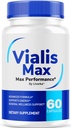 Vialis Max piller til mænd - Officiel Vialis Max Premium mandlige støtte Formel for hurtig fungerende energi, Endurance og ydeevne, VialisMax kapsler Advanced Formel, 60 kapsler til 1 måned