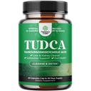 Advanced Bile Salt TUDCA Supplement - Ekstra styrke TUDCA 500mg per servering Bile Salte til Gallablære Nyre og Lever Support - Høj renhed Tauro Ursodeoxycholsyre Lever og Gallablære Cleanse