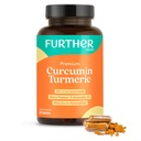 Yderligere mad Premium Curcumin Gurkemeje, maksimal styrke, 500 mg, 60 kapsler