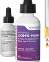 TriGuard Plus Lions Mane - Lions Mane Nootrop, Olive Leaf, Elderberry Extract Liquid Tincture 2 fl oz Budd124; Mental Clarity, Focus, Memory, immunforsvar & Energy Budd124; Alkohol- Free, Non- GMO, Made in USA