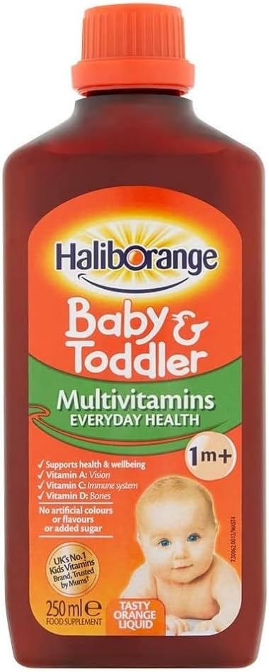 (2 Pack) - Haliborange - Baby and Toddler Liquid • 124; 250ml • 124; 2 Pack Bundle