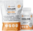 enliven Gentle Colon Cleanse Detox piller til daglig support Note 124; Natural Herbal Formel med Aloe, Fennel & Gingefær 124; understøtter vægttab, regelmæssighed & fordøjelsessygdomme