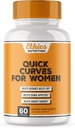 Quick Curves - Fat Burner vægttab piller til kvinder • 124; Appetite Suppressant, Bedste Fat Burner Metabolisme • 124; Slimming Belly Fat Burner Diet piller, der arbejder hurtigt, ekstra styrke - 60 kapsler