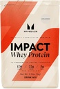 Myprotein Impact Whey Protein Powder, 2.2 Lbs (33 Servere) Unflavored, 22g Protein & 5g BCAA Per Servering, Protein Shake for Superior Performance, Muscle Strength & Recovery, Gluten Free