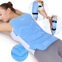 REVIX XXL fuld tilbage Ice Pack Wrap, Genbrugelig Gel Cold Compress for Upper and Lower Back, Long- Lasting Fleksibel Ice Pack til muskeltræthed, ømhed, og efter-workout Inddrivelse