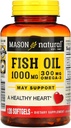 MASON NATURAL Fish Oil, 1000 mg, 120 Softgels