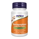 Now Foods Supplements, Serrapeptase 60.000 Enheder af aktivitet, fremmer respiratorisk sundhed og immunfunktion *, 60 Veg kapsler