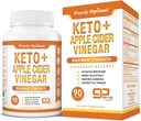 Rent Optimal Keto BHB & Apple Cider Vinciferkapsler - Exogene Ketoner supplement med moderen til Ketosis Support, sund livsstil & Samlet velvære - 90 Kapsler