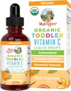 MaryRuth Organics Toddler C-vitamin Drops # 124; USDA Organic Vitamin "C Liquid Drops" for Toddler # 124; Age 1-3 År # 124; Vitamin til immunforsvar & Samlet sundhed # 124; Vegan # 124; Non- GMO # 124; Gluten Free # 124; 30 Servering
