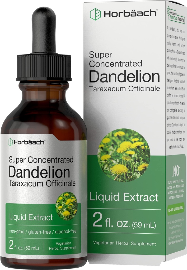 Horbäach Mælkebøtte Root Extract Supplement: 124; 2 fl oz