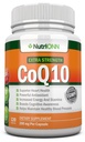 CoQ10 200mg (Double Strength), 120 Kapsler - High Absorption Coenzym Q10 - Scientific Proven Extra Strength CoQ10 Ubiquinone - 4 Month Supply