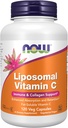 NU Kosttilskud, Liposomal C-vitamin, immunforsvar og kollagen support, 120 Veg kapsler