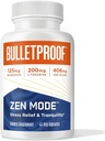 Bulletproof Zen Mode Stress Relief and Tranquility Capsules, 45 Greve, supplement til rolig og afslapning