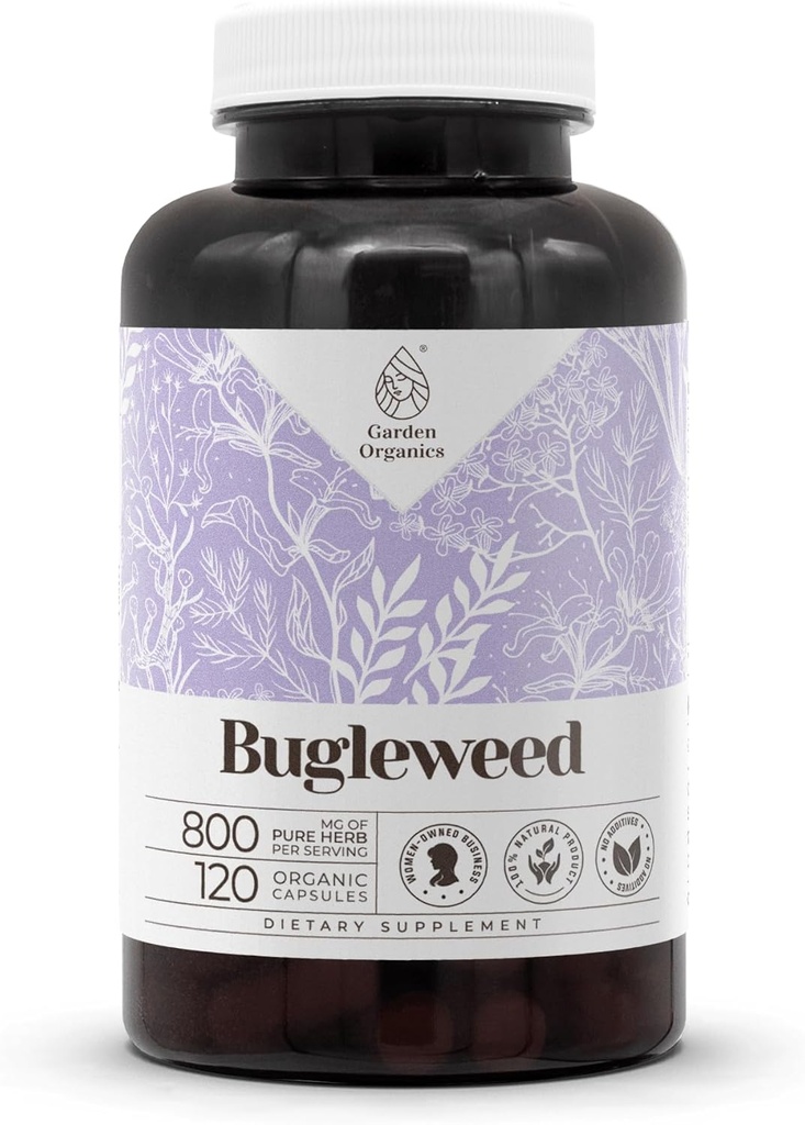Bugleweed 120 Capsules against 124; High- Potency Herbal Kosttilskud Mex124; Lavet med Vegetabilske Kapsler og Bugleweed (Ze LAN, Lycopus Mexicus) Tørret urt (120 Count)