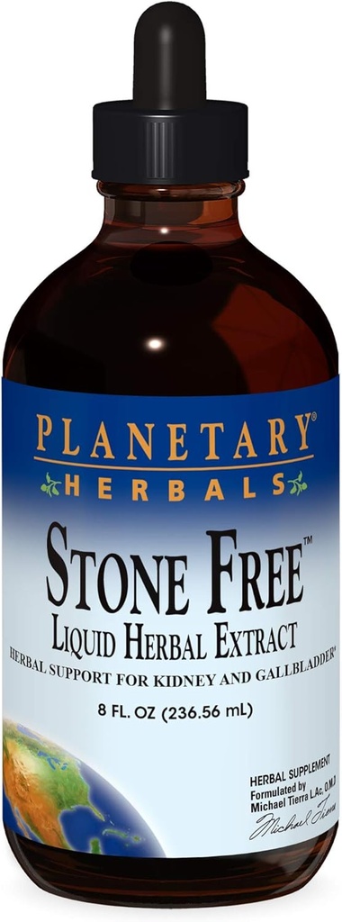 Planetariske Herbals Stone Free Liquid Extract Supplement 8 oz