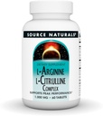 Source Naturals L- Arginin L- Citrullin Complex 1000mg Essential Aminosyre Supplement - 60 tabletter