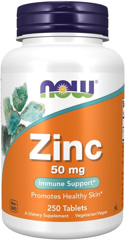 Nu Fødevarer Zink (fra 405mg Zinkgluconat), White, Unflavored, Tablet, 250 Tæl