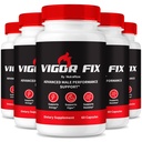 (5 Pack) Vigor Fix mandlige supplement, VigorFix piller til mænd, Daglig ernæring for total sundhed og sundhed, Vigor faste støttekapsler for tillid og energi, anmeldelser (300 kapsler)