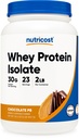 Nutricost Whey Protein Isolate (Chocolate Peanut Butter, 2 Pund) Protein Powder
