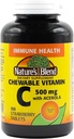 Naturens Blend C-vitamin Chewable Acerola, Jordbær 500 mg 100 tabletter