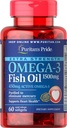 Puritans Pride Extra Strength Omega-3 Fish Oil 1500 Mg 450 Mg Active Omega-3 Softgels, 60 Greve