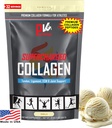 PhysiVantage Supercharged Collagen Peptider Powder - Hydrolyzed Collagen for Joint, Tendon, Ligament, & Skin Health Support - Vanilla, Keto, Paleo, 16oz124; Forstærket med C-vitamin, BCAA, Grass- Fed