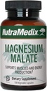 Nutramedicinsk Magnesiummalat - Knoglesundhed, Joint & Muscle Support - Forbedret Absorption - Energitilskud - Kan hjælpe D-vitamin Absorption (120 Vegetariske kapsler)