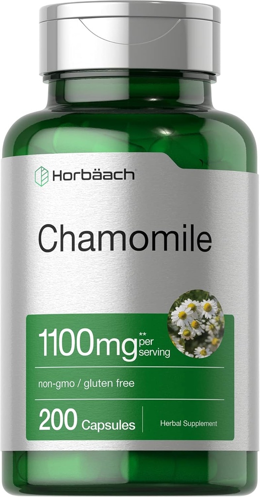 Horbäach Chamomile Flower Extract 124; 200 Pills